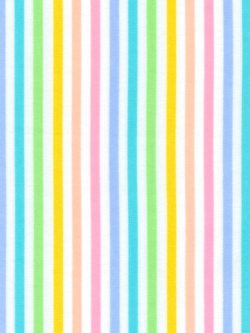 Cozy Cotton Flannel - Stripes - Pastel