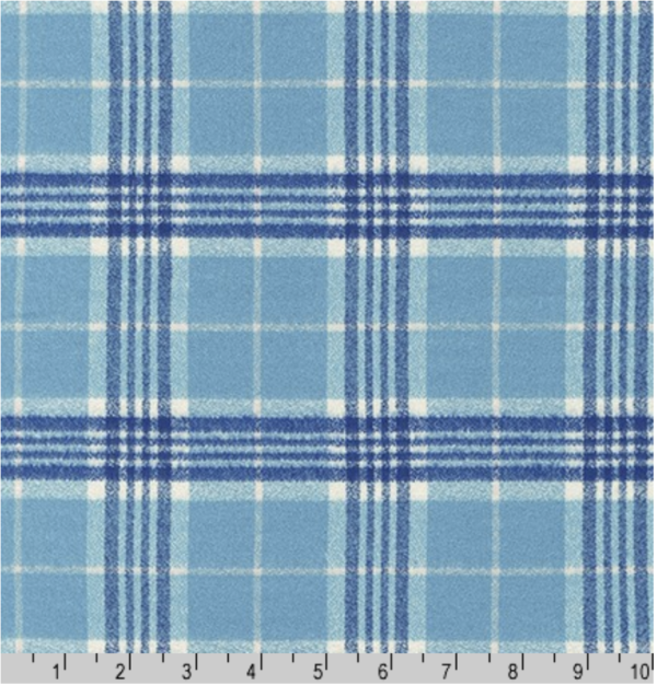 Mammoth Organic - Cotton Flannel - Bluejay Plaid