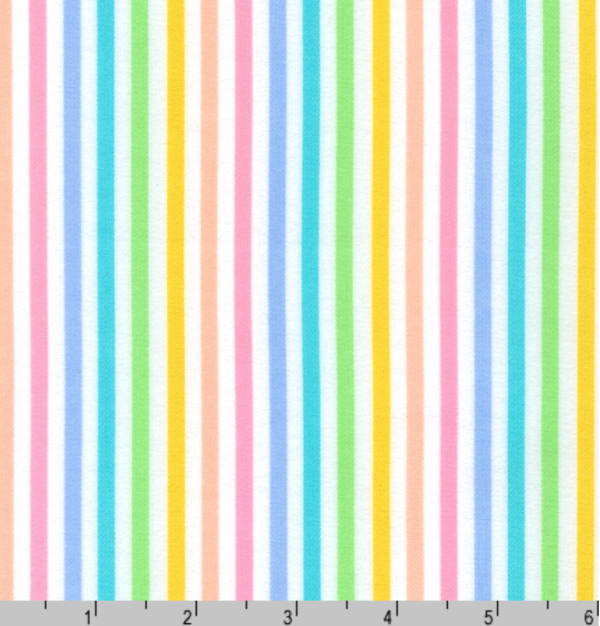 Cozy Cotton Flannel - Stripes - Pastel