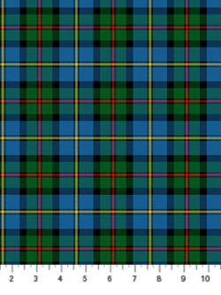 Totally Tartan Wovens – Yarn Dyed Cotton Flannel – Mackenzie - Blue Multi