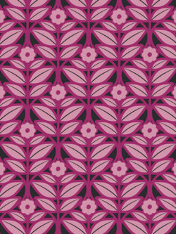 Quilting Cotton – AGF – Impressions Floral – Purple