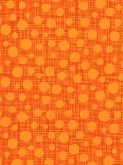 Quilting Cotton - Hash Dot - Orange