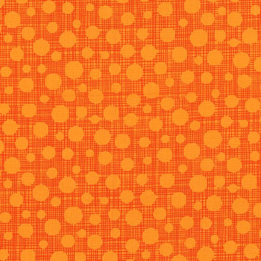 Maizey Sandstone Printed Cotton Fabric (By The Metre), Orange Fabric