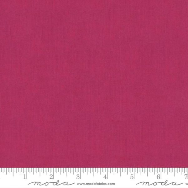 Cross Weave Cotton - Garnet