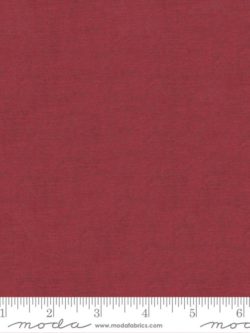 Cross Weave Cotton - Crimson