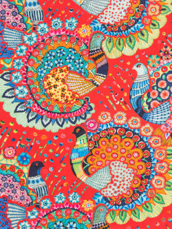 Quilting Cotton - Alexander Henry - El Pollo - Red