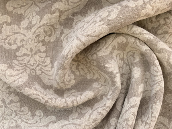 Designer Deadstock - Linen Jacquard – Baroque