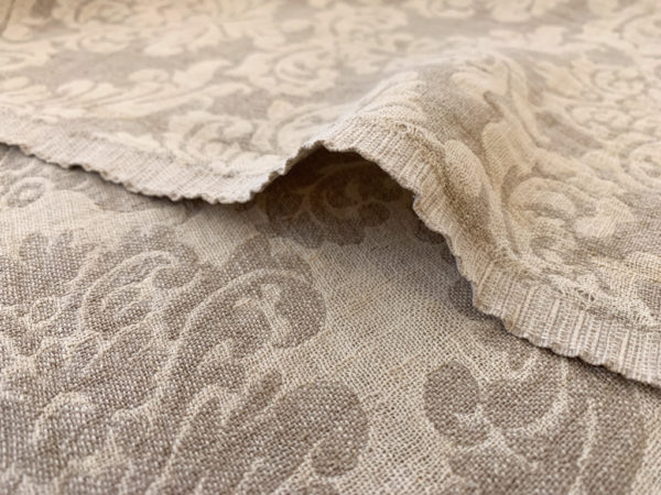 Designer Deadstock - Linen Jacquard – Baroque