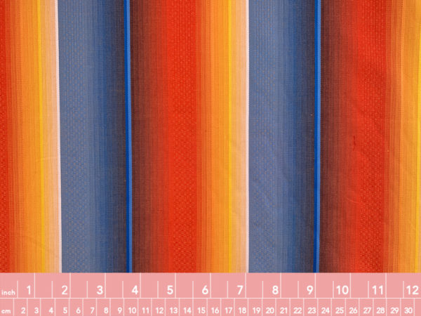 Designer Deadstock - Yarn Dyed Cotton Poplin - Sunset Stripe