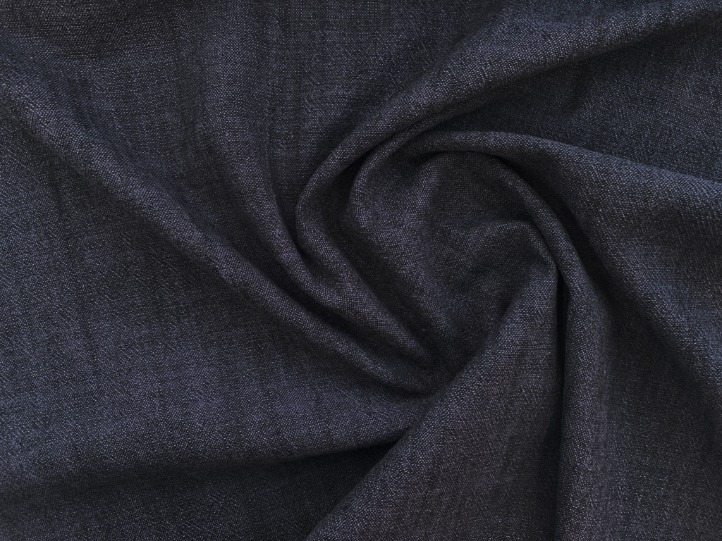 Japanese Textured Cotton Chambray - Indigo - Stonemountain & Daughter ...