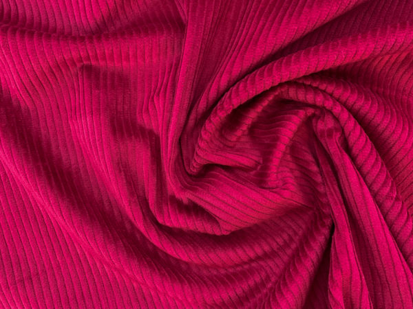 Lady McElroy - Dakota - 4.5 Wale Cotton Corduroy - Fuchsia