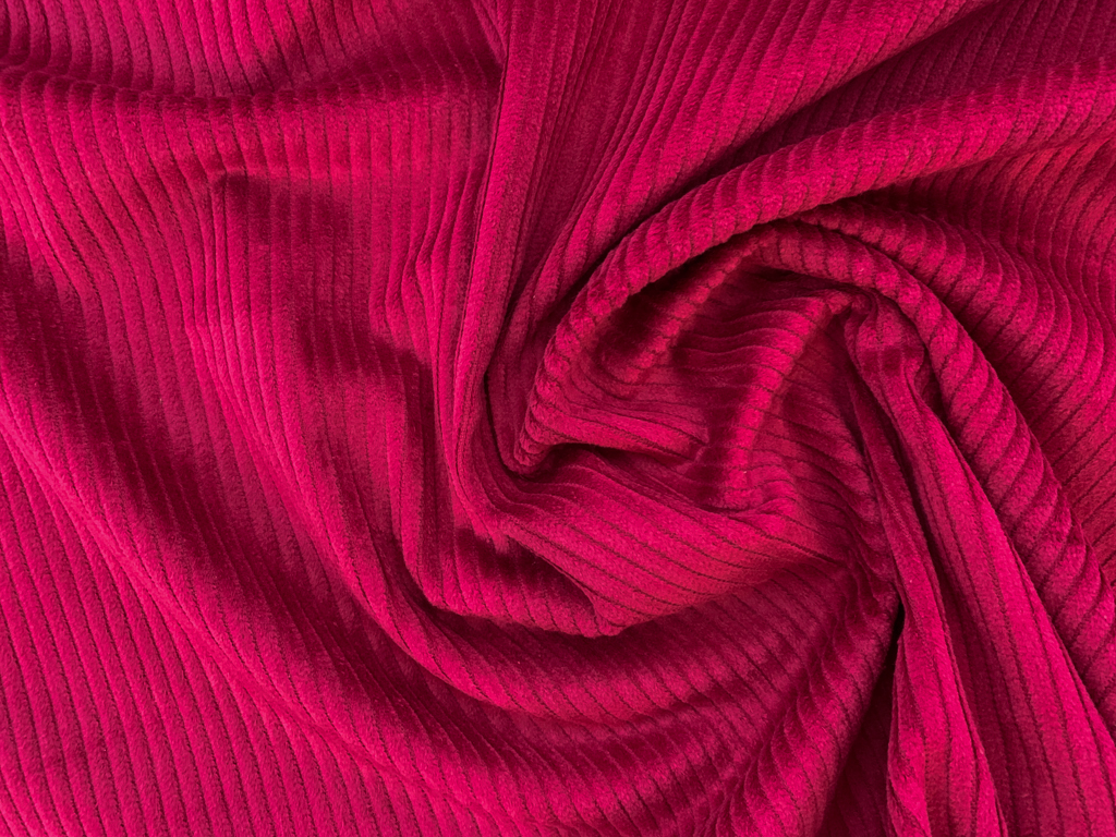 Lady McElroy - Dakota - 4.5 Wale Cotton Corduroy - Fuchsia ...