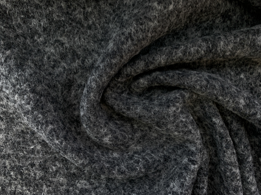 Merino Wool Marled - Obsidian