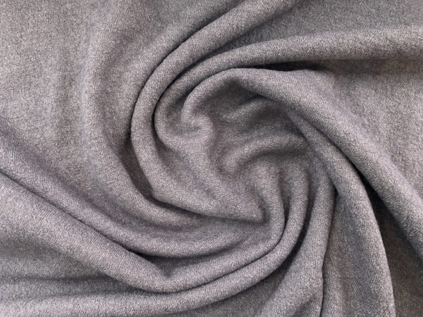 Lady McElroy - Jubilee Boiled Wool/Viscose - Steel Grey