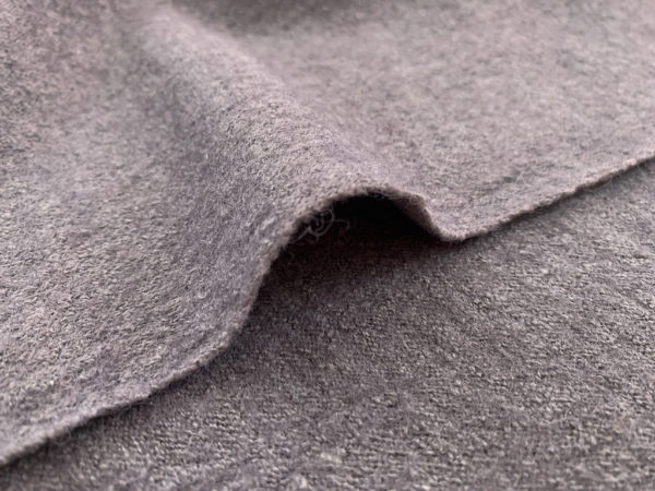 Lady McElroy - Jubilee Boiled Wool/Viscose - Steel Grey