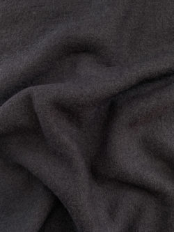 Charcoal Boiled Wool Fabric by Telio – Nature's Fabrics