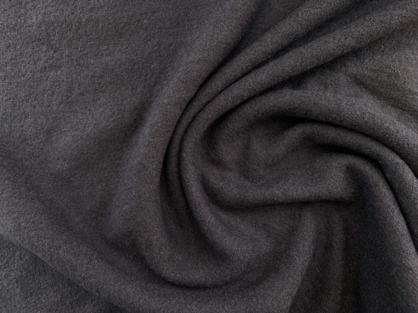 Lady McElroy - Jubilee Boiled Wool/Viscose - Slate Grey