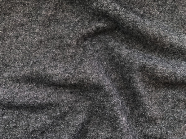 Lady McElroy - Jubilee Boiled Wool/Viscose - Dark Grey