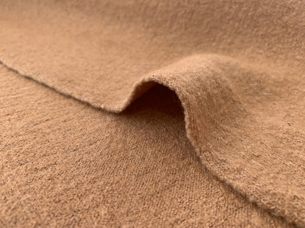 Lady McElroy - Jubilee Boiled Wool/Viscose - Camel