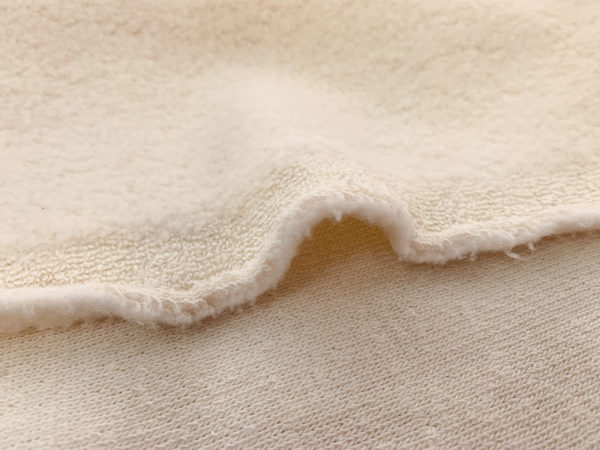 Organic Cotton Sherpa - Ivory