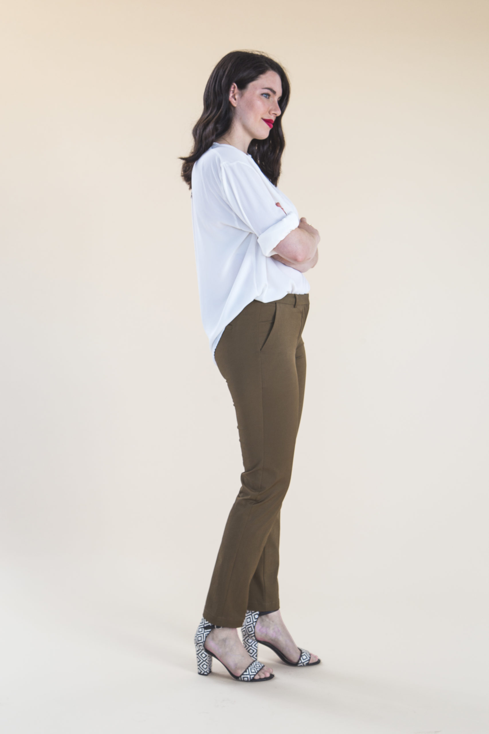 Closet Core Sasha Trousers - Stonemountain & Daughter Fabrics