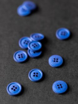 Merchant & Mills - Cotton Button - Cobalt - 15mm