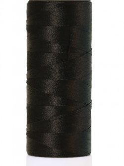 Mettler Poly Sheen Black - Embroidery & Heavy Duty Thread - 200m/220yd