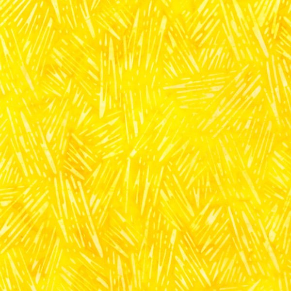Artisan Cotton Batik – Velocity – Striation – Lemon