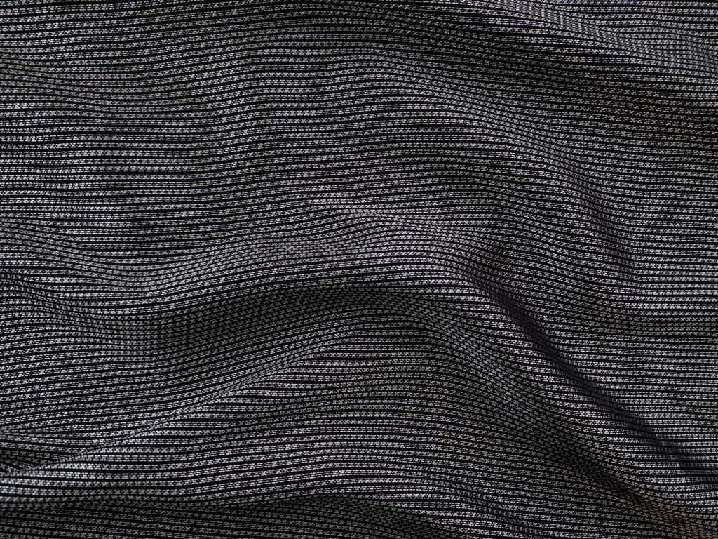 Japanese Designer Deadstock - Polyester Mesh - Black