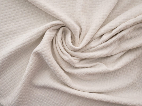 Mind the Maker - Organic Cotton Wicker Knit - White Sand