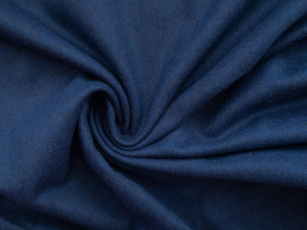 European Designer Deadstock – Virgin Wool/Polyester Coating – Royal Blue