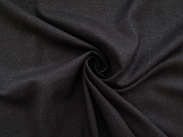 Lady McElroy - Province Stretch Linen/Viscose - Black