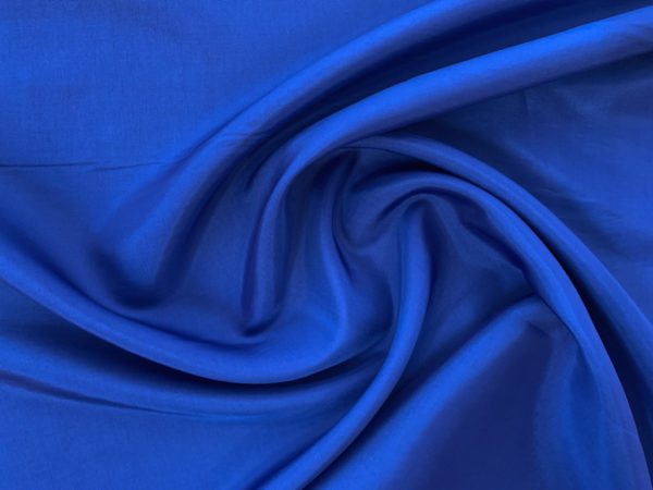 Japanese Designer Deadstock -  Rayon Lining - Royal Blue