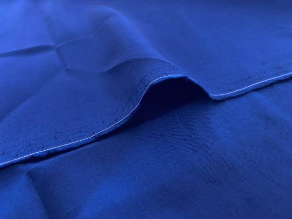 Japanese Designer Deadstock -  Rayon Lining - Royal Blue