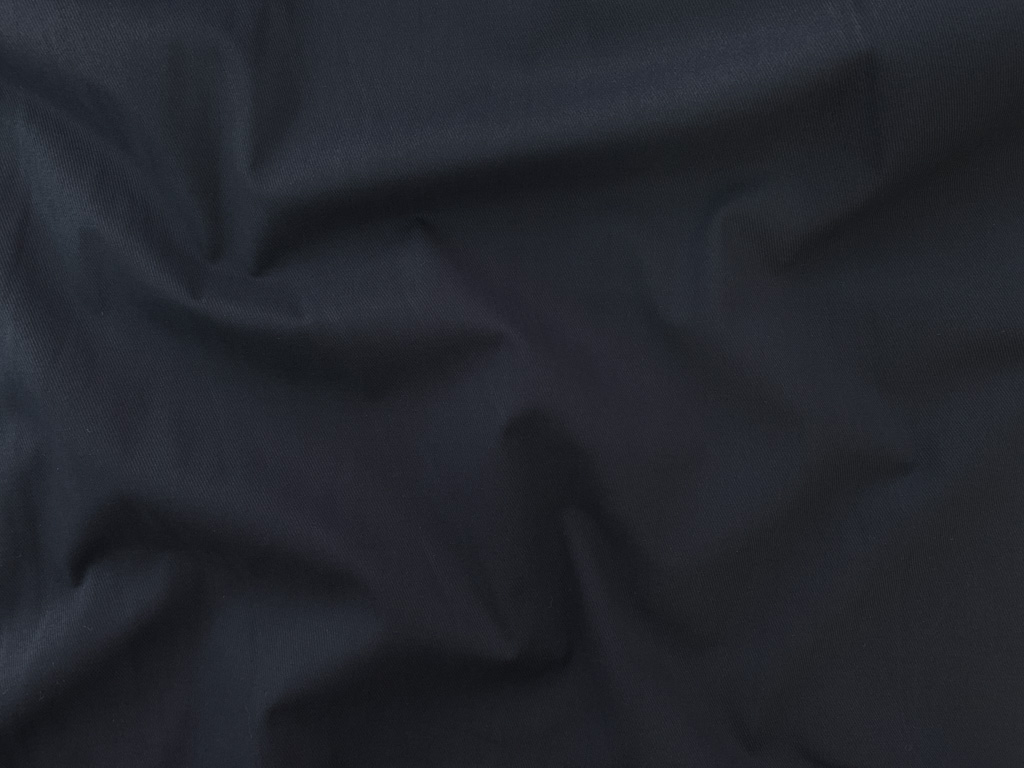 Japanese Designer Deadstock - Cotton/Poly Twill - Charcoal ...