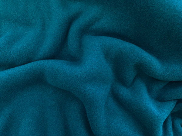 Polyester Polartec Fleece - Blue Coral