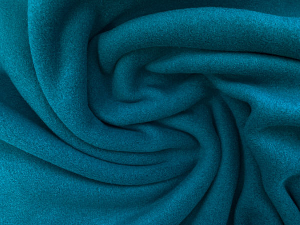 Polyester Polartec Fleece - Blue Coral