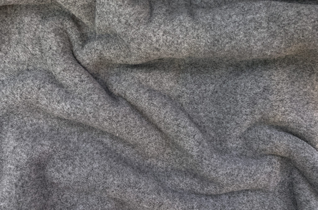 Polyester Polartec Fleece – Grey Heather