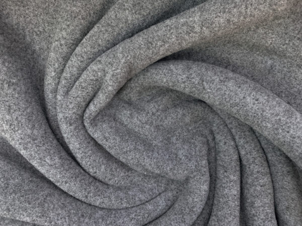 Polyester Polartec Fleece - Grey Heather
