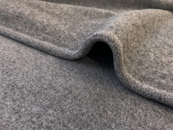 Polyester Polartec Fleece - Grey Heather