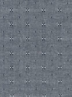 Dotted Grey Yarn-Dyed Dobby Fabric