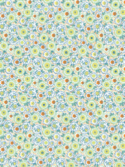 Quilting Cotton – Everything But The Kitchen Sink XVI - Flower Seeds - Mint Green