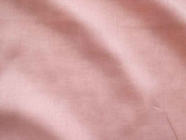 Designer Deadstock – 100% Linen – Pale Pink