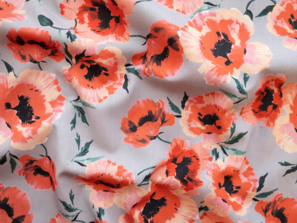 Lady McElroy - Cotton Poplin - Poppy Array