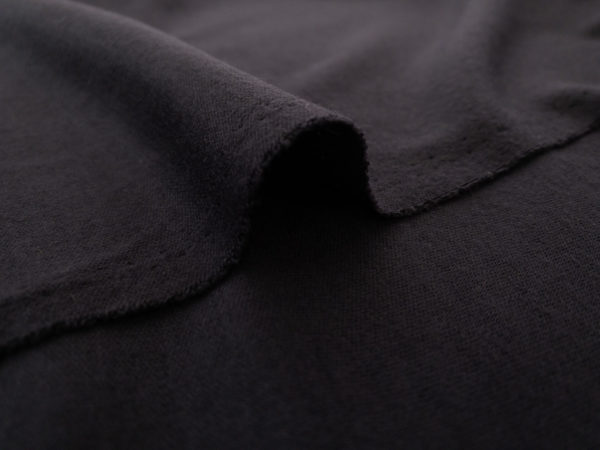 Designer Deadstock - Interlock Wool Jersey - Dark Navy