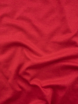 Designer Deadstock - Rayon/Wool Jersey - Classic Red