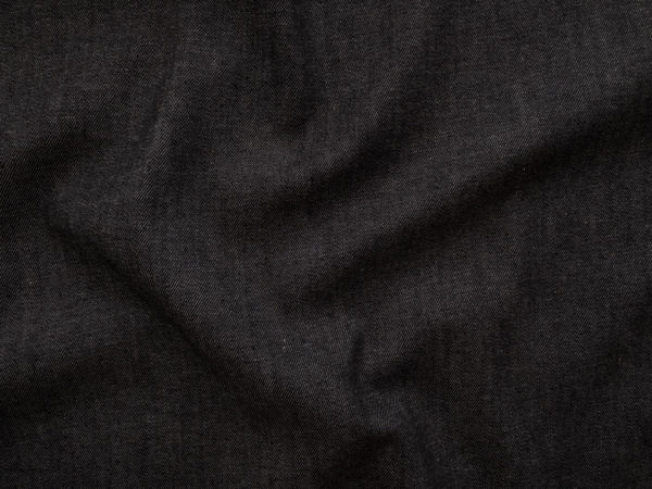 Designer Deadstock - 9 oz Stretch Cotton Denim - Dark Indigo