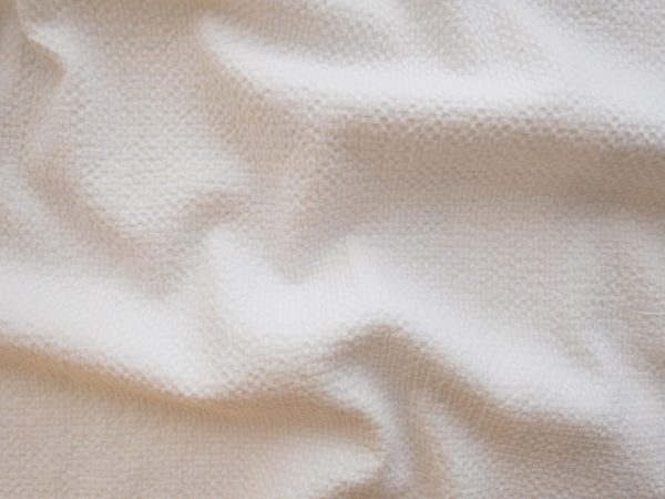 Designer Deadstock - Cotton Textured Gauze - White