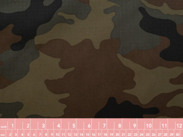 Designer Deadstock - Cotton Ripstop - Camo Print