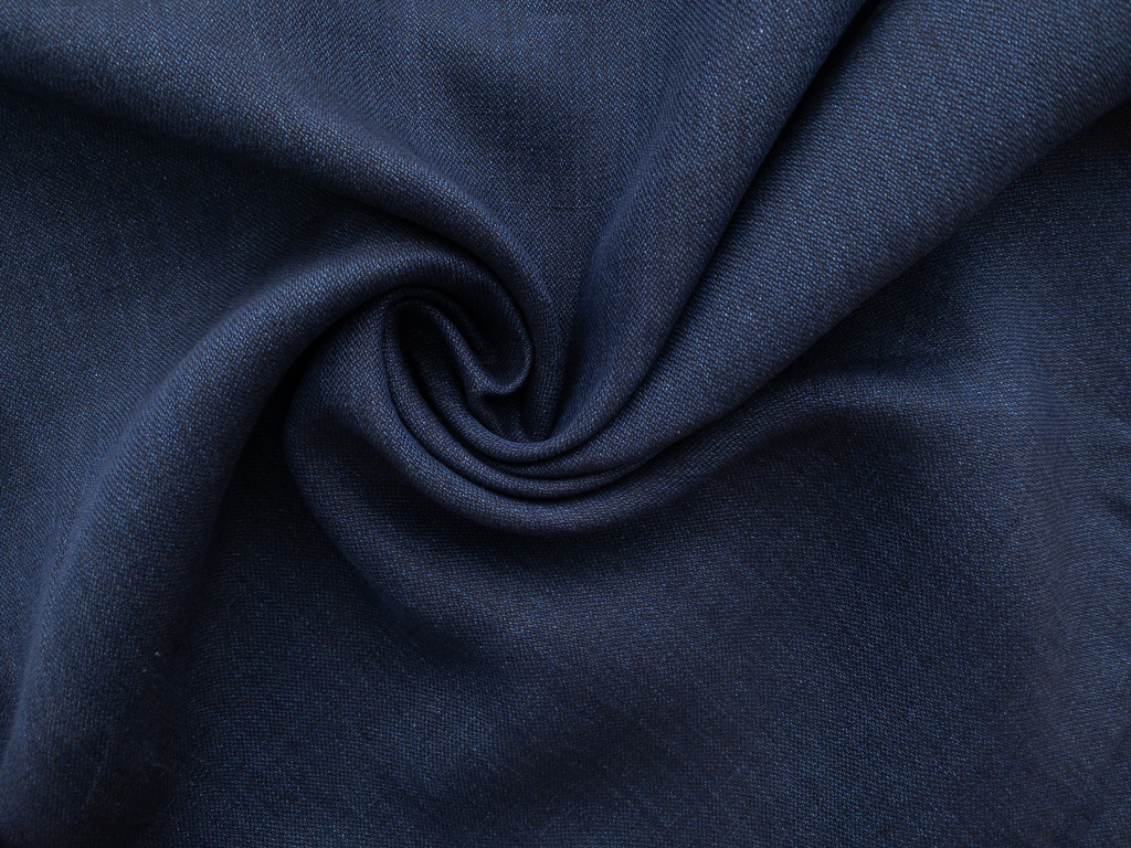 Lady McElroy – Cross Dyed Linen – Jamestown - Blue/Black ...